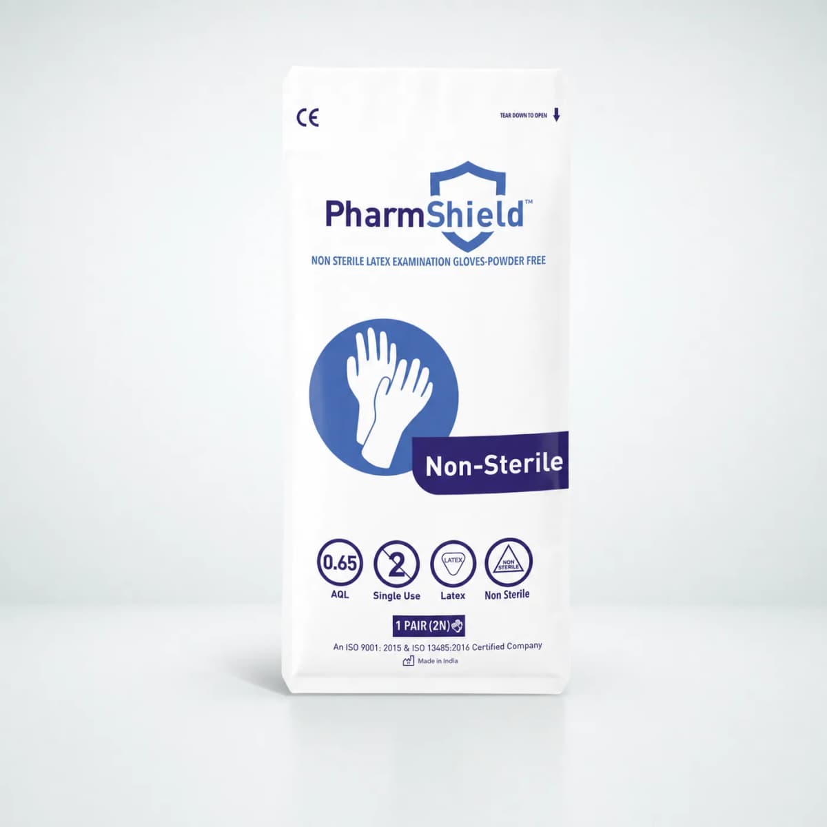 PharmShield Latex — Individually Packed Non-Sterile