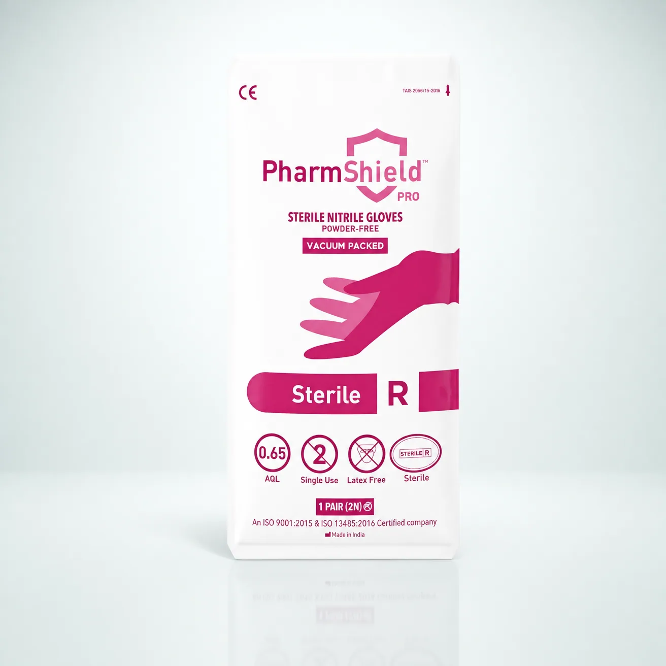 PharmShield Pro Nitrile — Vacuum Packed Sterile