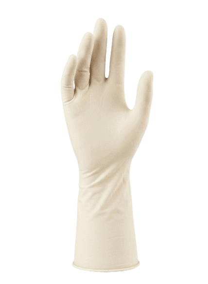 Cleanroom grade nitrile gloves